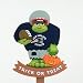 New England Patriots Halloween Yard Stake 30