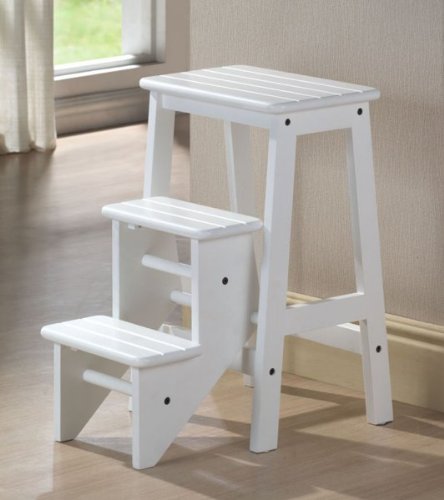Folding Step Stool - White(24