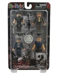 Toy: Minimates TRU Exclusive The Expendables Box Set - James Munroe, Paine, Barney Ross, and Trent Mauser - Art Asylum