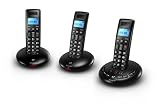 BT Graphite 2500 Trio DECT Digital Cordless Phone with Answer Machine - Black
