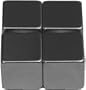4 Neodymium Magnets 1/2 inch Cube N48