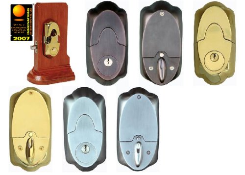 BioAxxis BD1 Fingerprint Deadbolt Biometric Doorlock Finish: Polished Brass