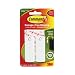 Command 17040VP Sawtooth Picture Hanger and Strips, White, 2 Hangers 4 Strips