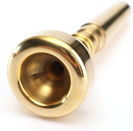 Copper Gold Plated Trumpet Mouthpiece for Bach Yamaha Copper Conn 7C Size