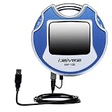 Classic Straight USB Cable for the iRiver iGP-100 with Power Hot Sync and Charge capabilities - Gomadic Brand w/ TipExchange Technology
