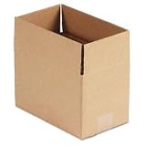 UNIVERSAL OFFICE PRODUCTS Corrugated Kraft Shipping Carton, 10w x 10l x 10h, Brown, 25 per Bundle