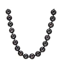 14K Yellow Gold Pearl Women Necklace. Length 18 in. Total Item weight 24 g.