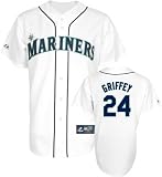 Ken Griffey Jr. Seattle Mariners Replica Home Jersey (Large)