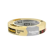 Scotch Masking Tape for Production Painting, 1-Inch by 60-Yard, 9-Pack