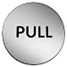 DURABLE PICTOGRAM,2-9/16DIA,TEXT