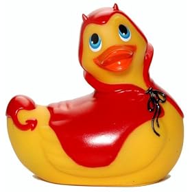 Big Teaze Toys - Vibromaseur - Sextoy Canard - Look Diable Rouge