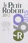 Petit Robert langue FSE 2012