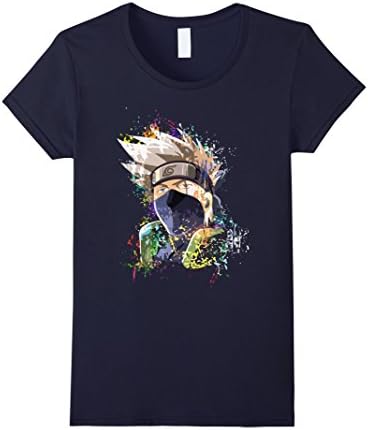 Women's Kakashi Hatake Itachi T-Shirt Small Navy