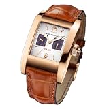 Girard Perregaux Pour Ferrari 375 MM Mens Brown Strap Silver Dial 18K Rose Gold Automatic... by Girard Perregaux