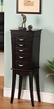 Nathan Direct Eiffel Tower 5 Drawer Jewelry Armoire