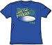 CSI TV Show EVIDENCE Royal Blue Adult T-shirt