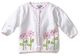 Hartstrings Baby-Girls Newborn Flower Cardigan Sweater