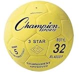 Champion Sports THREE STAR Soccer Ball
