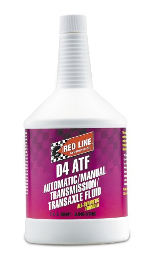 Red Line D4 Automatic Transmission Fluid (ATF) - 1 Quart, Pack of 12
