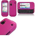 iTALKonline SoftSkin PINK Silicone Case Cover Skin for Nokia C6