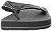 Sanuk Kids unisex-kids Root Beer Cozy Flip Flop