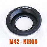 RainbowImaging M42 Lens to Nikon CameraAdapter with Infinity Focus, for Nikon D3x, D3, D3h, D700, D300s, D300, D200, D7000, D90, D80, D5000, D3100, D3000, D70s, D70, D60, D50. RainbowImaging M42 Lens to Nikon CameraAdapter with Infinity Focus, for Nikon D3x, D3, D3h, D700, D300s, D300, D200, D7000, D90, D80, D5000, D3100, D3000, D70s, D70, D60, D50.