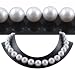 AugustinaJewelry Single Strand 18 Inch 12MM White Shell Pearl Necklace