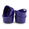 Rachael Ray Bubble and Brown Set of 4 Ramekins, Blue