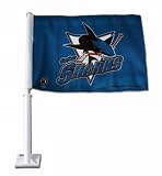 San Jose Sharks Car Flag
