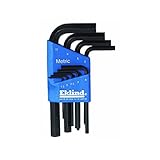 Eklind 10509 Hex-L Key Set, 1.5mm to 10mm, Short, 9-Piece [並行輸入品]
