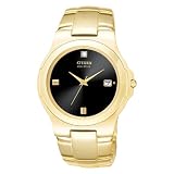 Citizen Eco-Drive Mens Gold-Tone Diamond Watch #BM0332-51E by Citizen