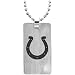 Team Titanium Indianapolis Colts Logo Steel Dog Tag