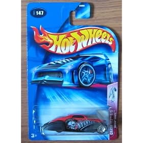 Hot Wheels 2004 Crank Itz 5/5 Swoop Coupe RED 147