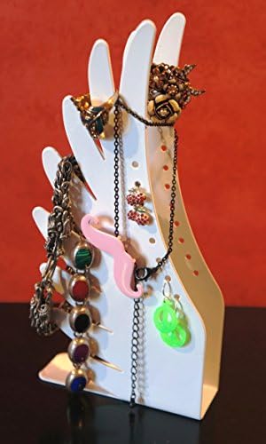 Zoohu White Angel Wing Metal Jewelry Display / Organizer / Holder / Jewelry Stand / Jewelry Tree