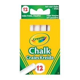 Crayola - Anti Dust White Chalk