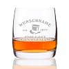 Privatglas Whiskeyglas (Bohemia) - Motiv: Geniesser - mit kostenloser Gravur des Vor & Nachnamens + Geburtsjahr