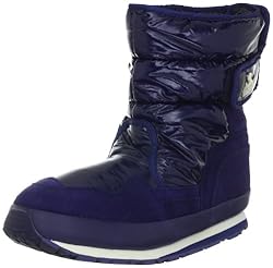 Rubber Duck SPORTY SNOWJOGGER SHINY NYLON 112-SSJW-SNS, Damen Fashion Stiefel, Blau (MEDIEVAL BLUE), EU 40
