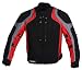 Joe Rocket Meteor 6.0 Mens Textile Motorcycle Jacket Black/Red/Gunmetal S