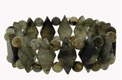 Princess Stretch Bracelet - Labradorite
