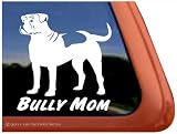 Bully Mom ~ American Bulldog Vinyl Window Decal Sticker