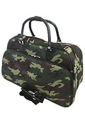 12x12 tents-Sturdy! Hard Canvas Dome Duffle Bag Camo Camouflage Print Great for Hunting Camping Travel or Sports