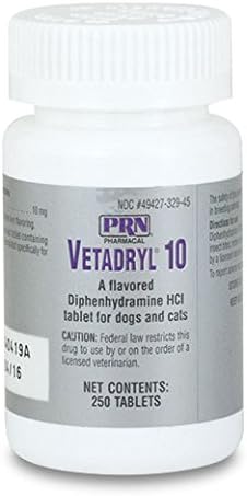 Vetadryl 10mg 250ct