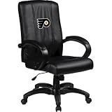 Home Office Chair with NHL Logo Panel Team: Philadelphia Flyers