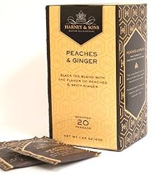 Harney & Sons Fine Teas Peaches & Ginger - 20 Tea bags