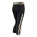 Legendary Whitetails Womens Full Range Capri Pants Black X-Large