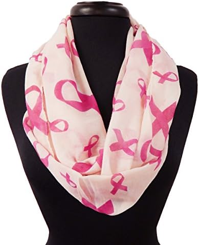 Alabama Girl Breast Cancer Ribbon Infinity Scarf