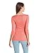 Michael Stars Women's Cari Shine V-Neck Tee, 3/4 Sleeves