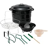 Granite Ware 0718-1 Enamel-on-Steel Canning Kit, 9-Piece