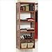 John Louis Home JLH-615 Deluxe Stand Alone Tower, Red Mahogany