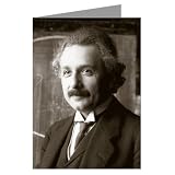 Albert Einstein Father of Modern Physics in 1921 When He received his Nobel Prize. Greeting Card Set